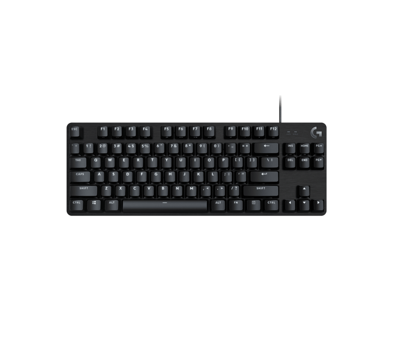 Teclado Mecánico Gamer G413 TKL SE QWERTY Inglés Negro – Logitech
