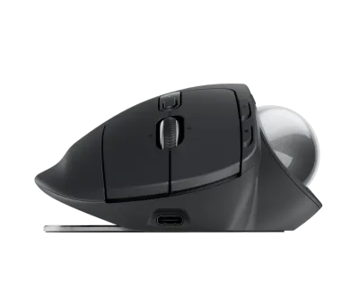 Mouse Ergonómico Inalámbrico MX Ergo S con Trackball Grafito – Logitech