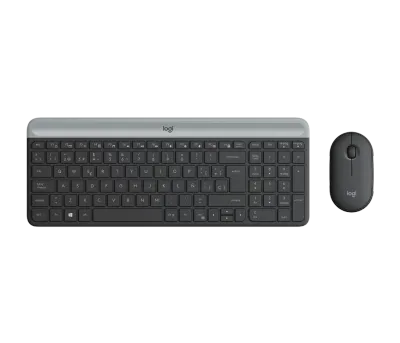 Combo Inalámbrico Teclado Español y Mouse MK470 Slim Grafito – Logitech Combo Inalámbrico Teclado Español y Mouse MK470 Slim Grafito – Logitech