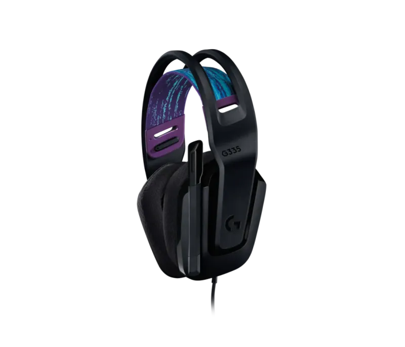 Auricular Gamer Cableado G335 3.5 mm Negro – Logitech G