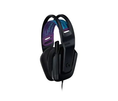 Auricular Gamer Cableado G335 3.5 mm Negro – Logitech G
