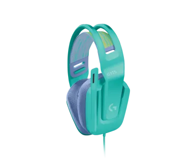 Auricular Gamer Cableado G335 3.5 mm Menta – Logitech G