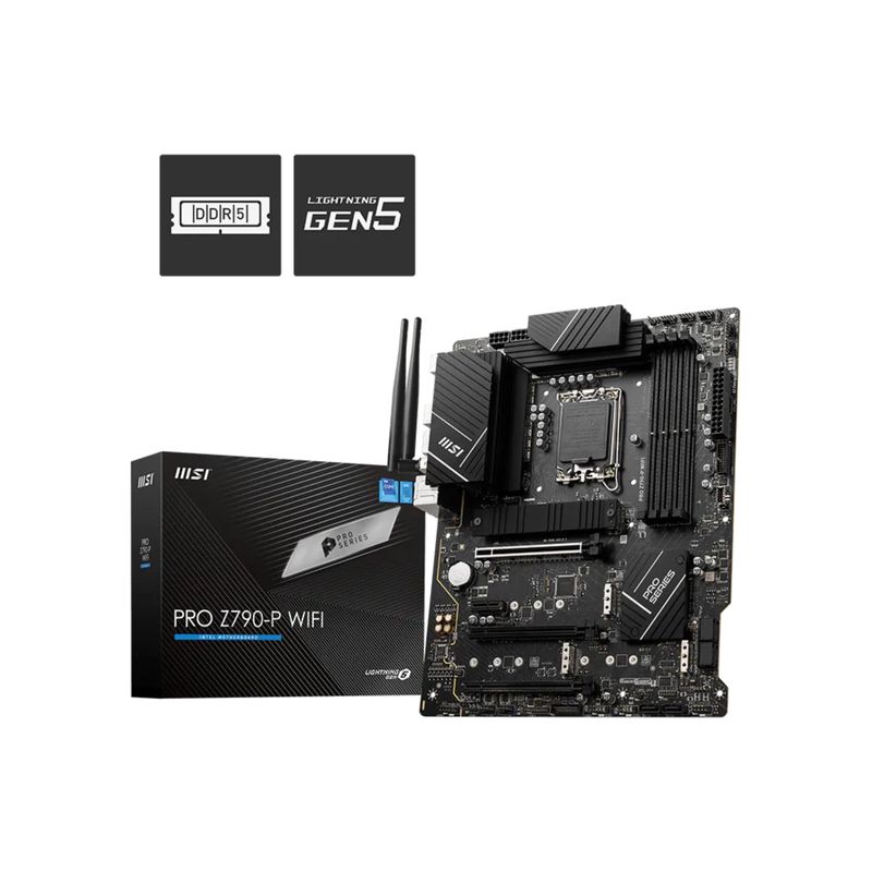 Tarjeta Madre PRO Z790-P WIFI DDR5 LGA 1700 – MSI
