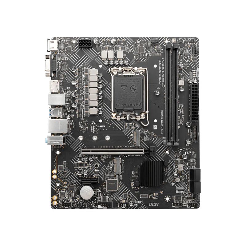 Tarjeta Madre PRO H610M-G DDR4 LGA 1700 – MSI