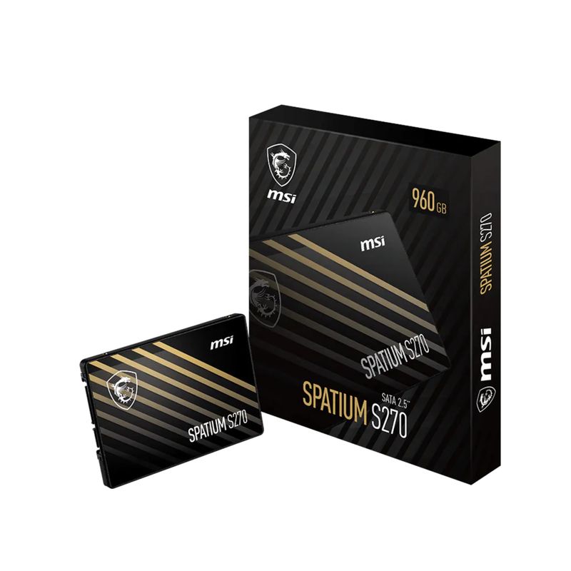 SSD Interno SPATIUM S270 480GB SATA 2.5″ – MSI