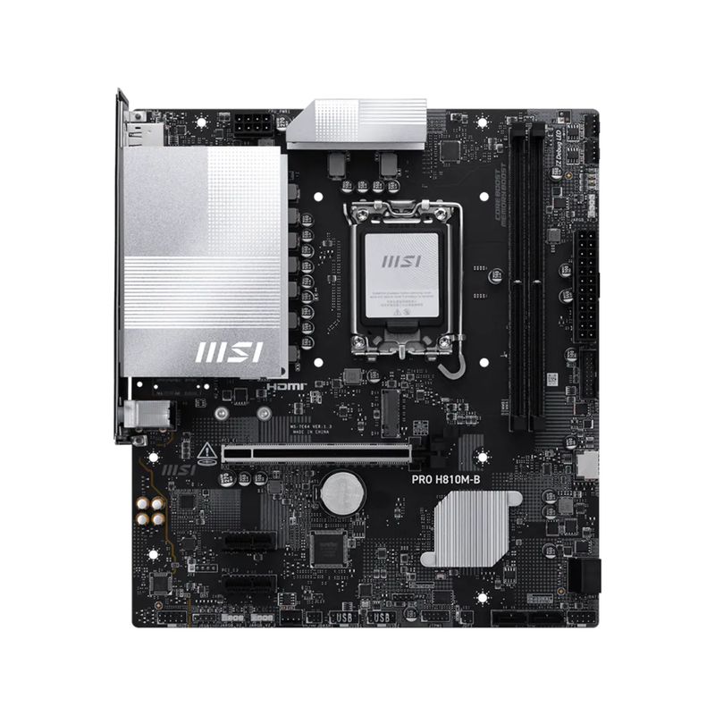 Tarjeta Madre PRO H810M-B DDR5 LGA 1851 – MSI