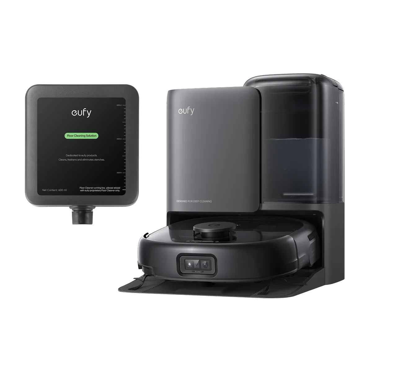 Robot Aspirador y Trapeador Omni E25 con Estación Todo en Uno y Solución de Limpieza – Eufy