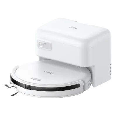 Robot Aspirador C10 con Estación de Autovaciado Blanco – Eufy Robot Aspirador C10 con Estación de Autovaciado Blanco – Eufy