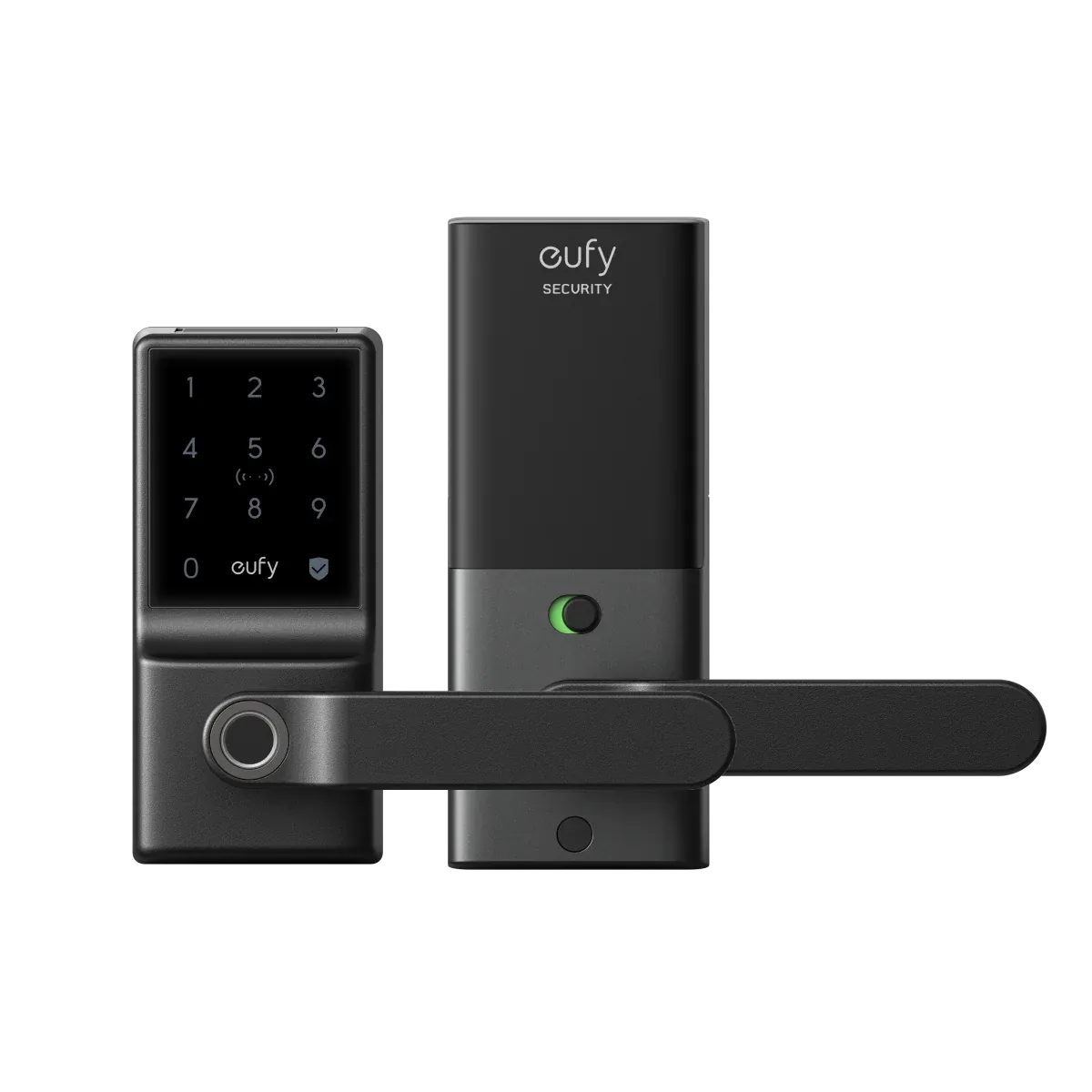 Cerradura Inteligente C33 con Huella Digital y Wi-Fi Negra – Eufy