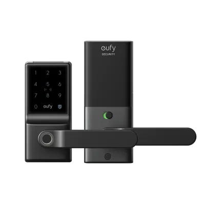 Cerradura Inteligente C33 con Huella Digital y Wi-Fi Negra – Eufy Cerradura Inteligente C33 con Huella Digital y Wi-Fi Negra – Eufy