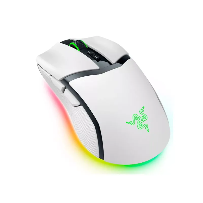 Mouse Gaming Inalámbrico Cobra Pro 30K Chroma RGB Blanco – Razer
