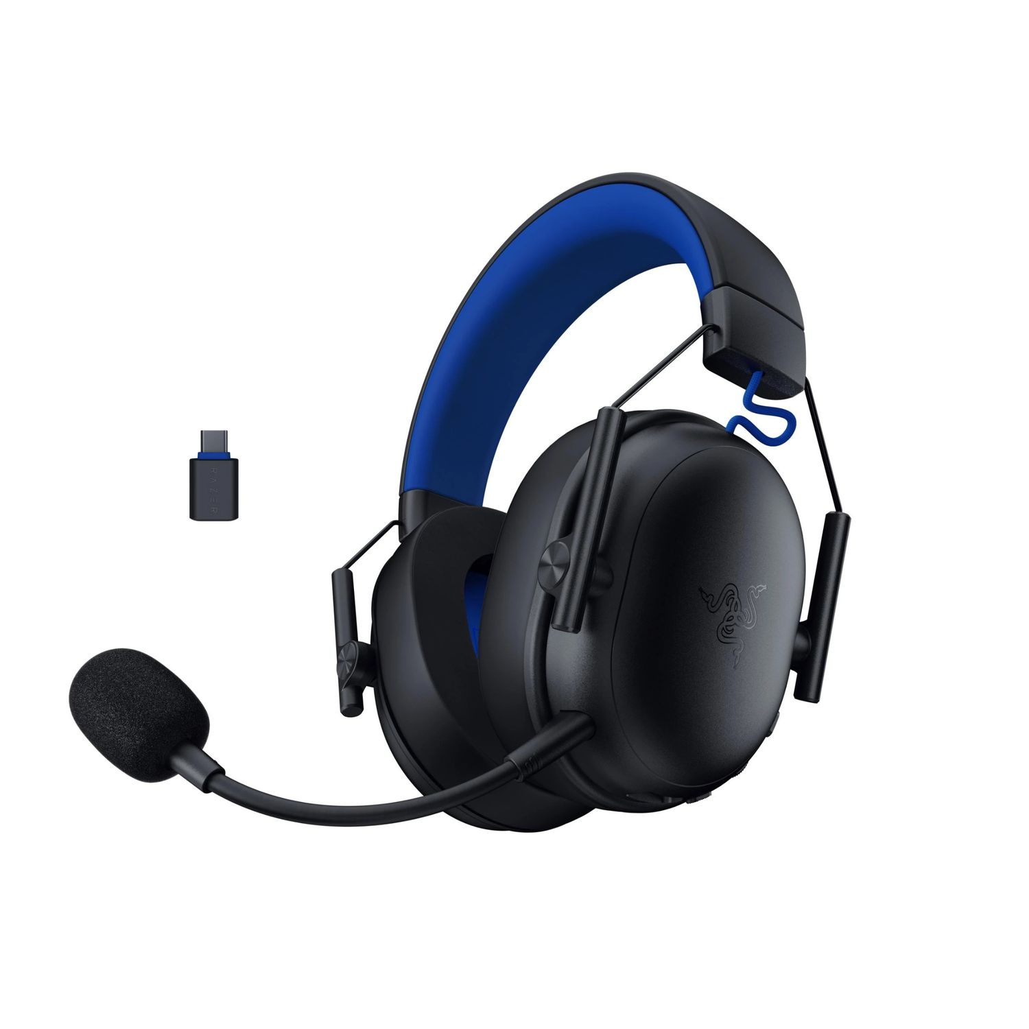 Headset Gaming Inalámbrico BlackShark V3 X HyperSpeed para PlayStation Negro/Azul – Razer Headset Gaming Inalámbrico BlackShark V3 X HyperSpeed para PlayStation Negro/Azul – Razer