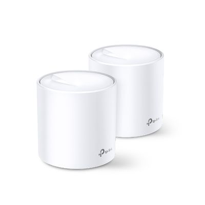 Sistema Wi-Fi 6 Mesh Deco X20 AX1800 de 2 Unidades Blanco – TP-Link Sistema Wi-Fi 6 Mesh Deco X20 AX1800 de 2 Unidades Blanco – TP-Link