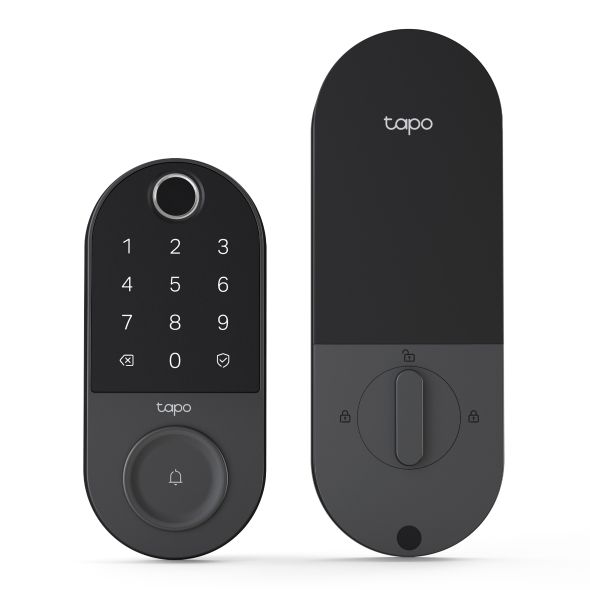 Cerradura Inteligente Wi-Fi Tapo DL110 con Huella, Teclado y Timbre Negro – TP-Link