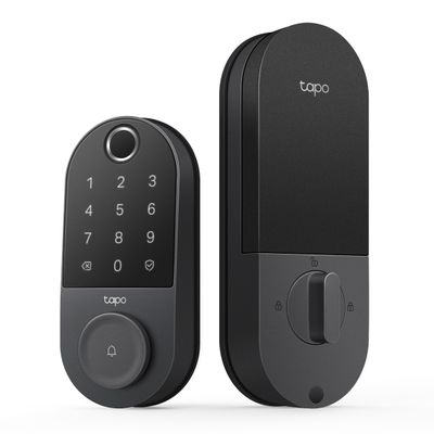 Cerradura Inteligente Wi-Fi Tapo DL110 con Huella, Teclado y Timbre Negro – TP-Link
