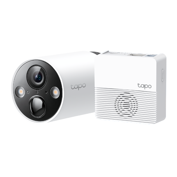 Kit de Cámara de Seguridad Inalámbrica Tapo C420S1 2K con Hub H200 – TP-Link