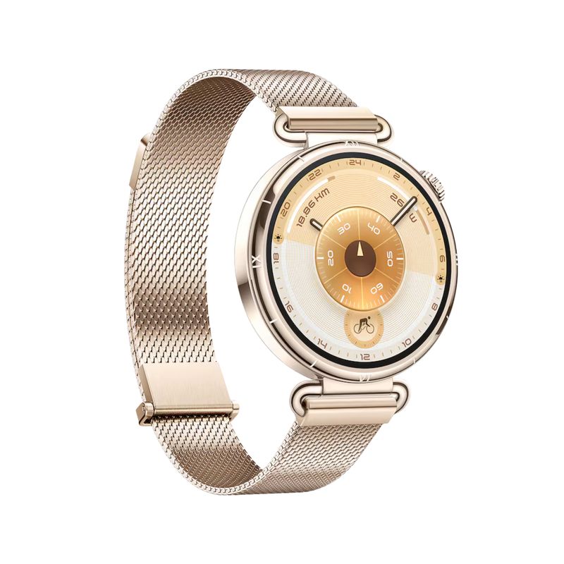 Reloj Inteligente HUAWEI WATCH GT 6 41 mm Dorado con Correa Milanesa – Huawei