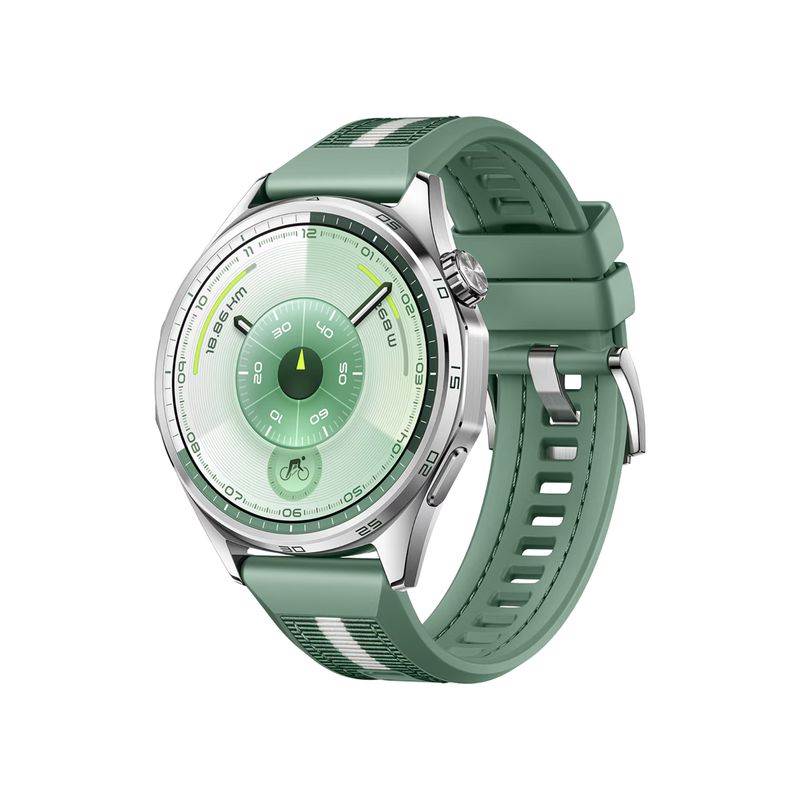 Reloj Inteligente HUAWEI WATCH GT 6 46 mm Verde con Correa Tejida – Huawei