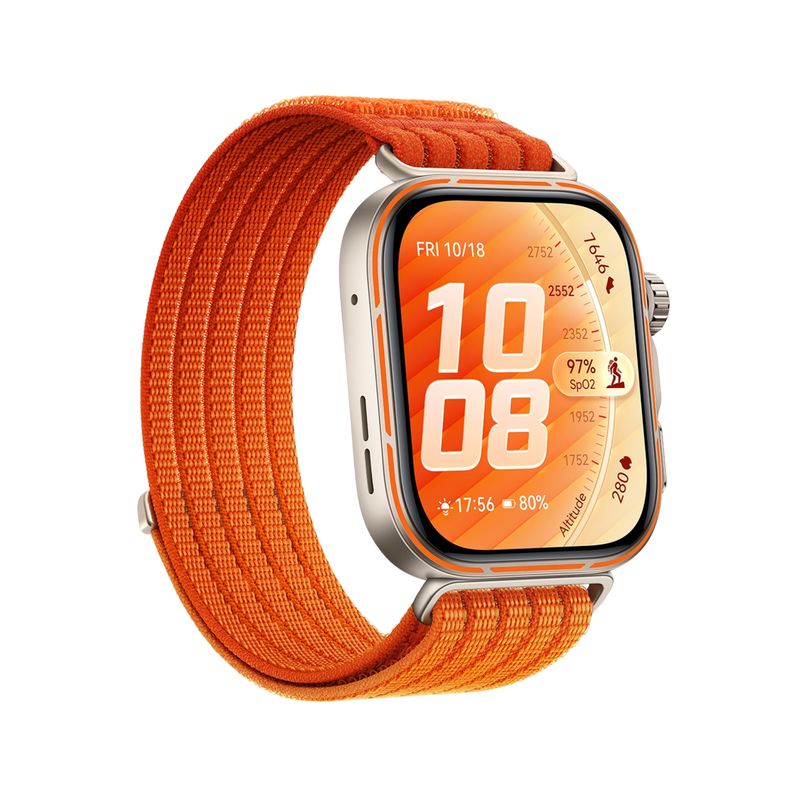 Reloj Inteligente HUAWEI WATCH FIT 5 Pro con Correa AirDry Naranja – Huawei