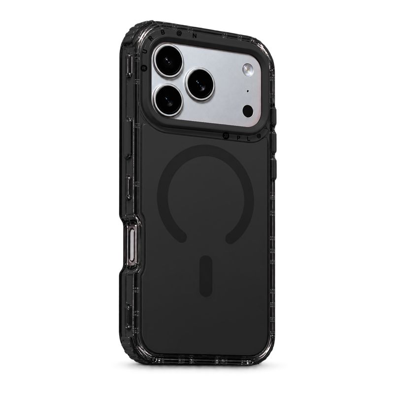 Case MagSafe Urban Play Shield Soft para iPhone – Negro Humo