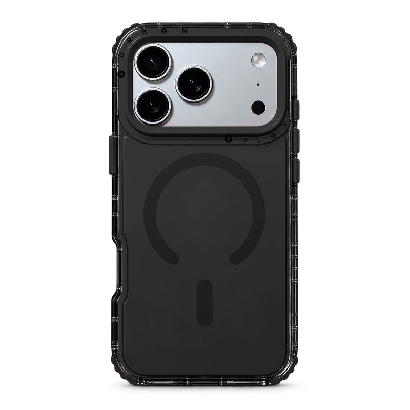 Case MagSafe Urban Play Shield Soft para iPhone – Negro Humo