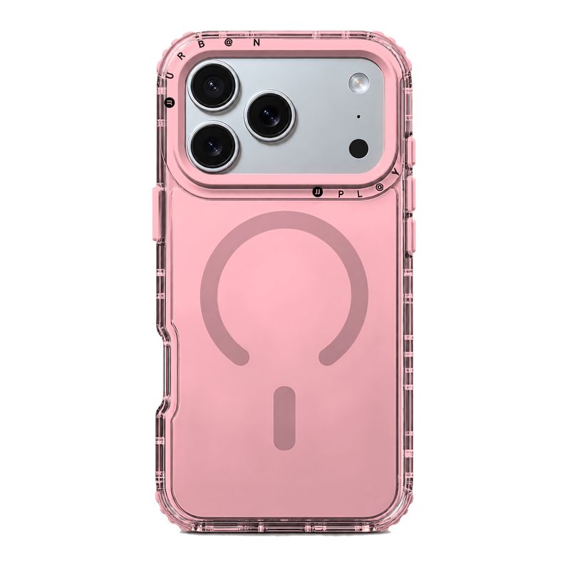 Case MagSafe Urban Play Shield Soft para iPhone – Palo Rosa