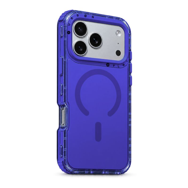 Case MagSafe Urban Play Shield Soft para iPhone – Azul Cobalto