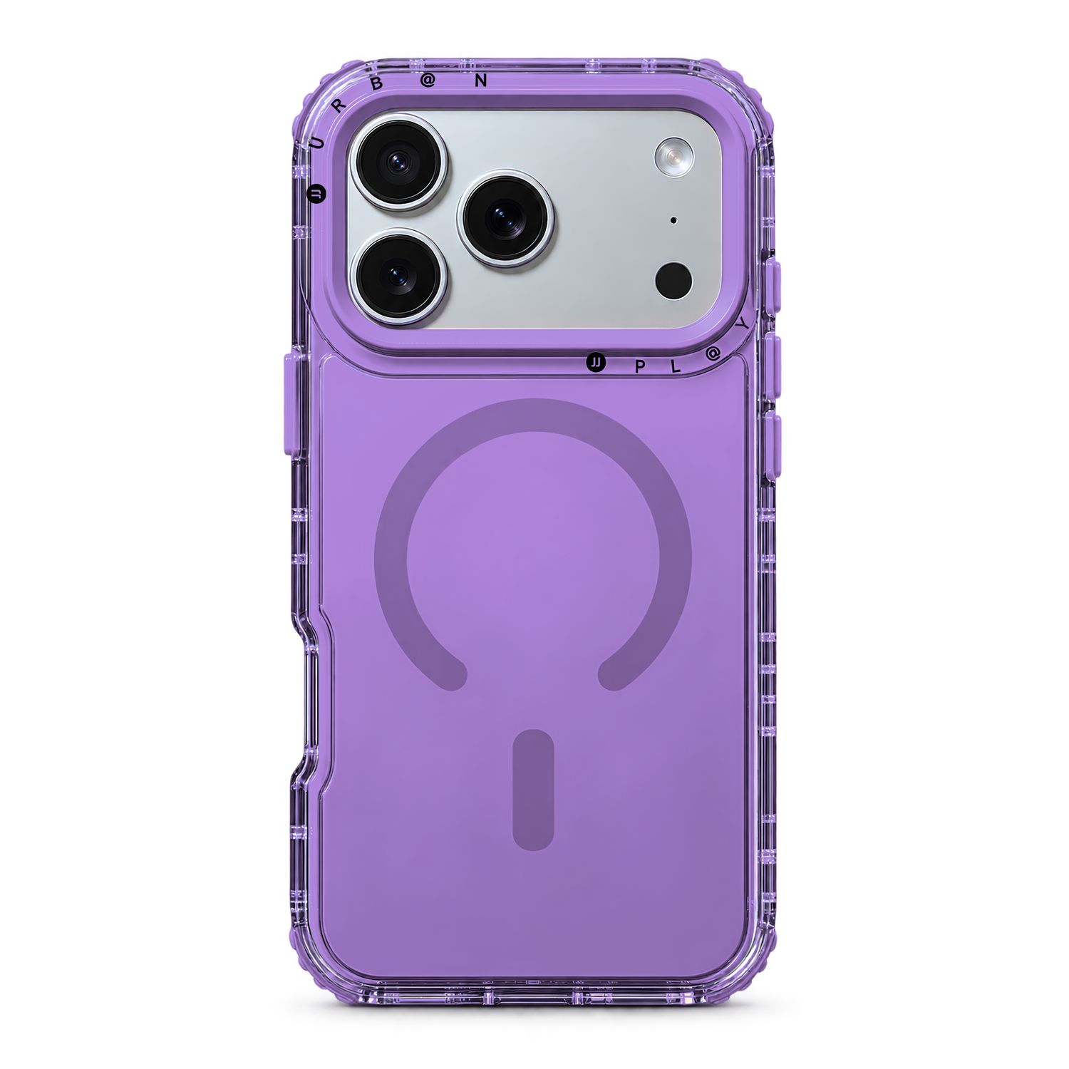 Case MagSafe Urban Play Shield Soft para iPhone – Lila