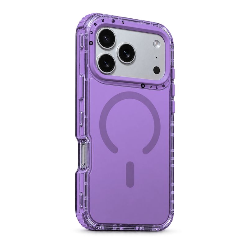 Case MagSafe Urban Play Shield Soft para iPhone – Lila