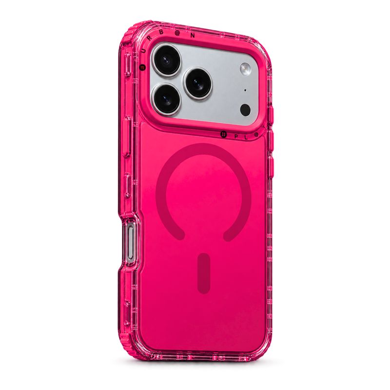Case MagSafe Urban Play Shield Soft para iPhone – Fucsia