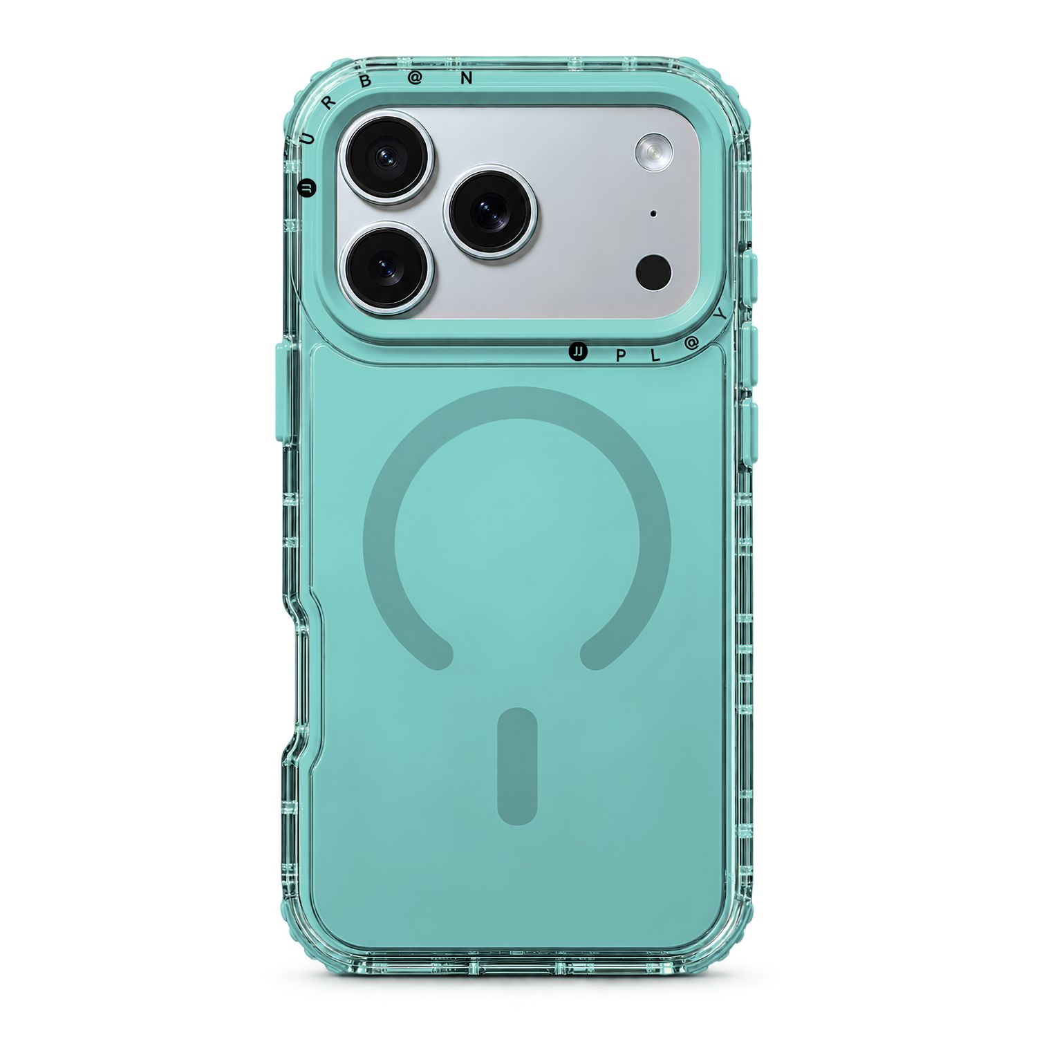 Case MagSafe Urban Play Shield Soft para iPhone – Aqua