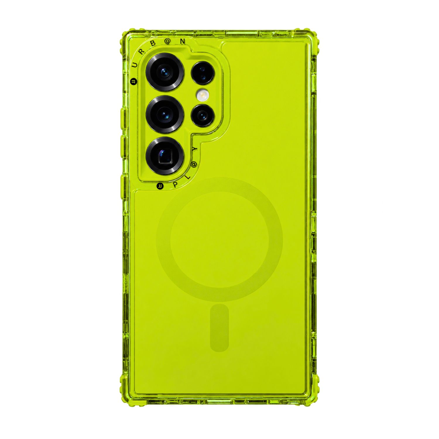 Case Magnético Urban Play Shield Soft para Samsung Galaxy – Verde Lima