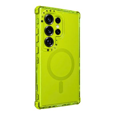 Case Magnético Urban Play Shield Soft para Samsung Galaxy – Verde Lima