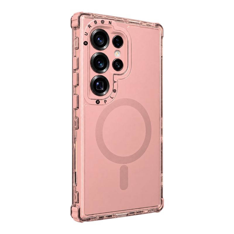 Case Magnético Urban Play Shield Soft para Samsung Galaxy – Palo Rosa