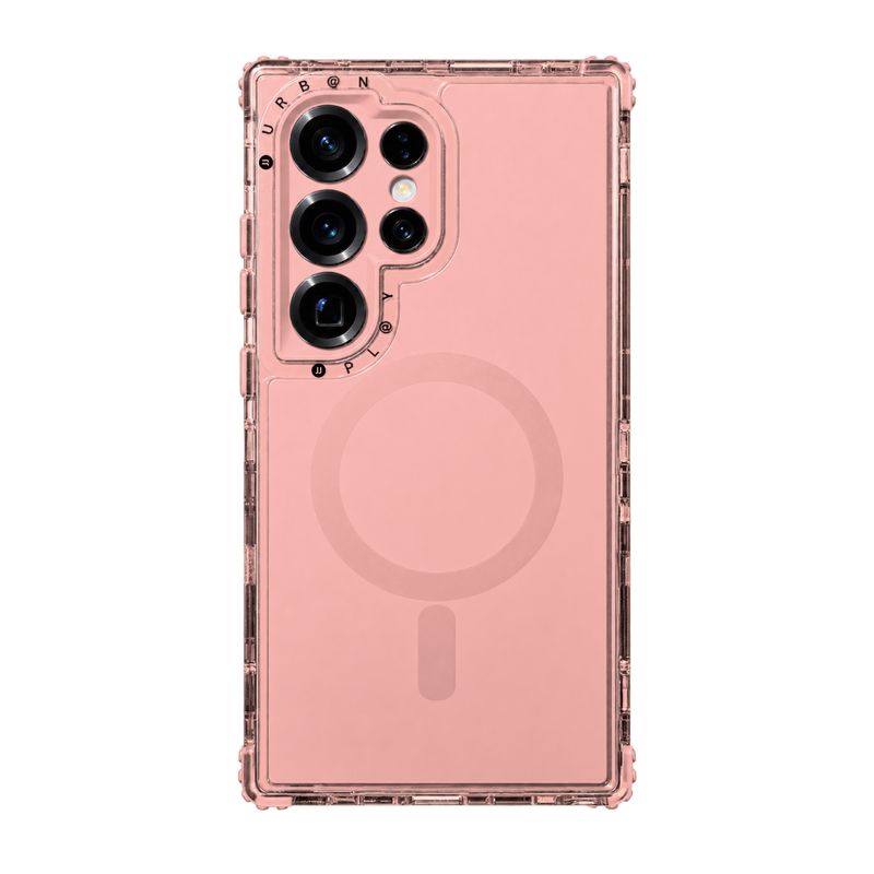 Case Magnético Urban Play Shield Soft para Samsung Galaxy – Palo Rosa