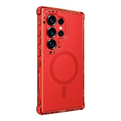 Case Magnético Urban Play Shield Soft para Samsung Galaxy – Rojo Coral