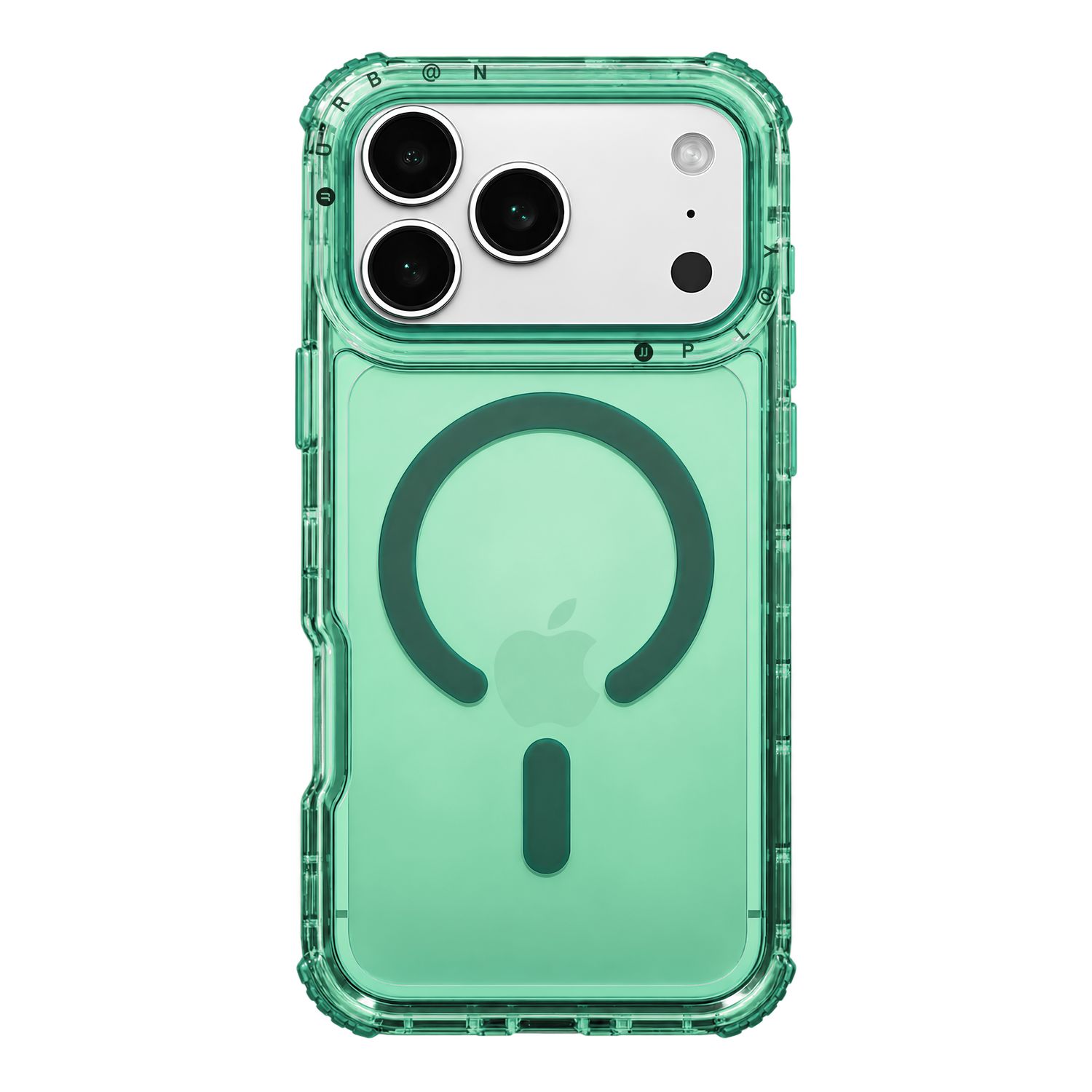 Case MagSafe Urban Play Shield Clear para iPhone – Aqua
