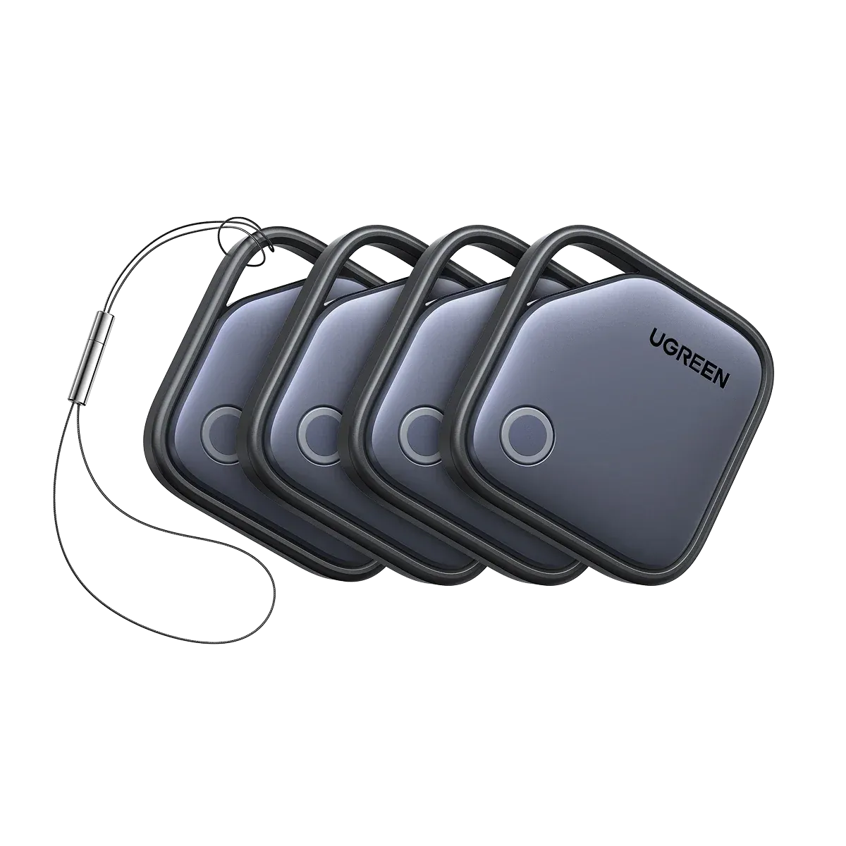 Localizadores Bluetooth Recargables Finder Pro para iOS o Android, 4 piezas – UGREEN