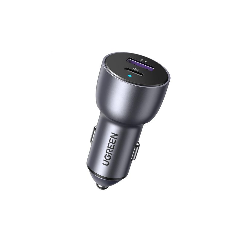 Cargador para Carro 60W USB-C + USB-A con Carga Rápida – UGREEN