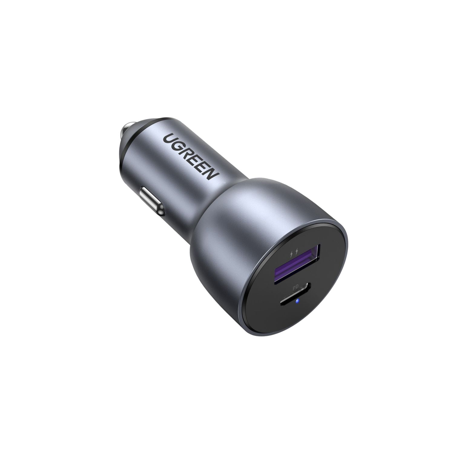 Cargador para Carro 60W USB-C + USB-A con Carga Rápida – UGREEN