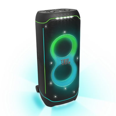 Bocina PartyBox Ultimate 1100W con Wi-Fi, Dolby Atmos y Luces Negro – JBL