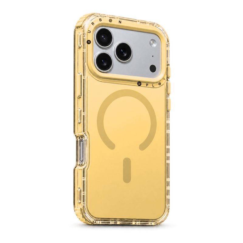 Case MagSafe Urban Play Shield Soft para iPhone – Amarillo