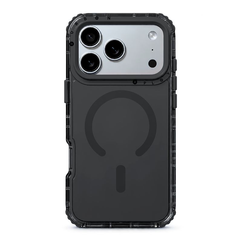 Case MagSafe Urban Play Shield Soft para iPhone – Negro Carbón