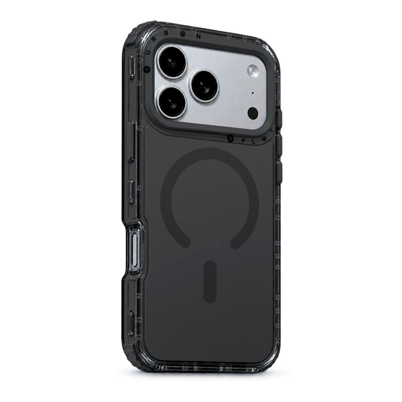 Case MagSafe Urban Play Shield Soft para iPhone – Negro Carbón