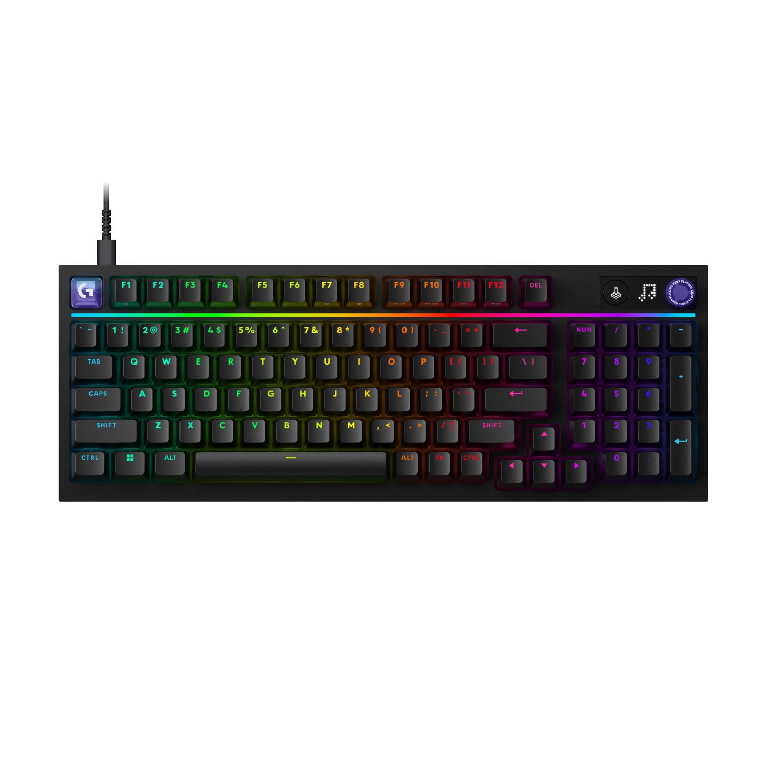 Teclado Mecánico Gaming G316 X 98% Táctil Negro – Logitech G