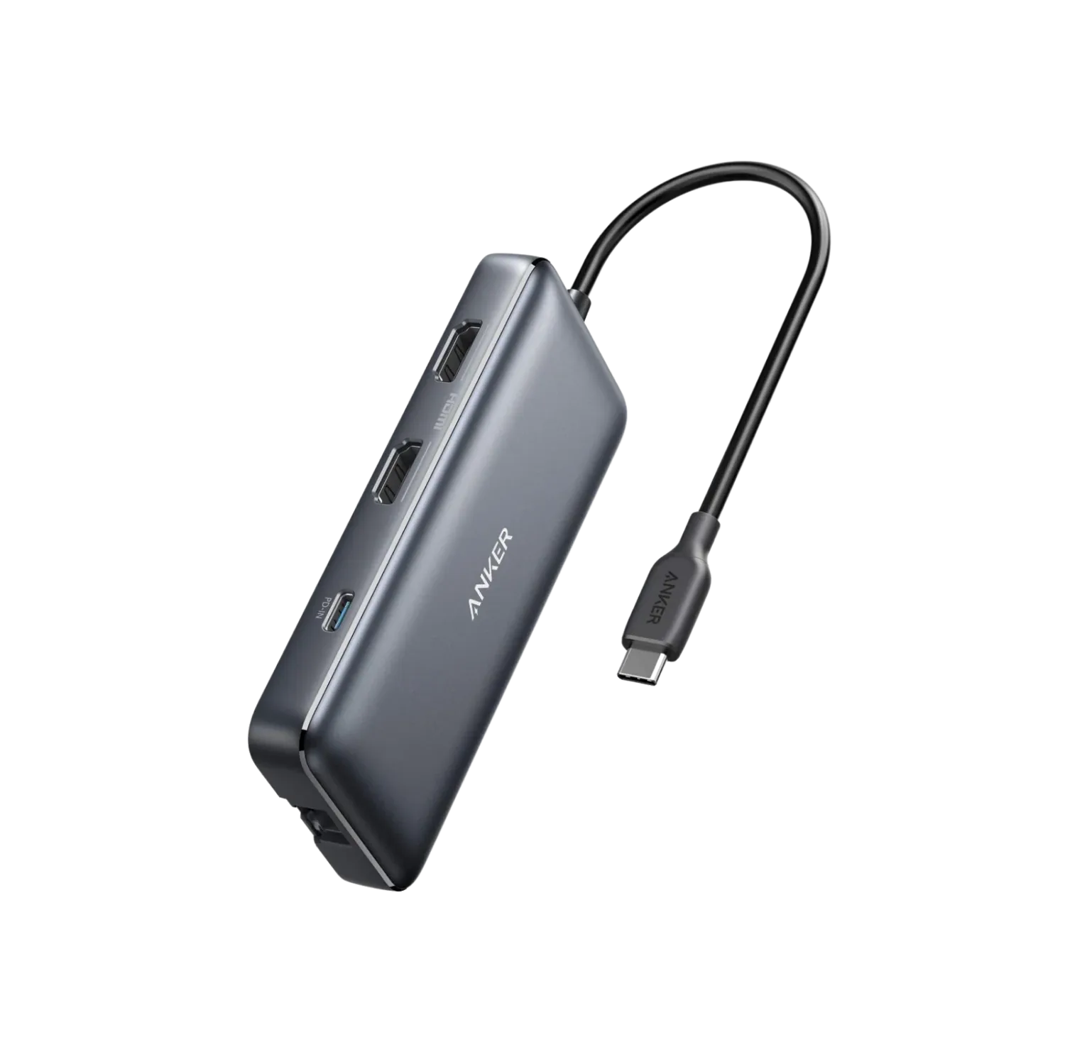 Hub USB-C 8 en 1 555 10Gbps Negro – Anker