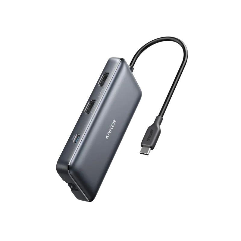 Hub USB-C 8 en 1 555 10Gbps Negro – Anker