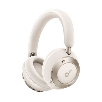 Audífonos Inalámbricos Space One Pro ANC Blanco Crema – Soundcore