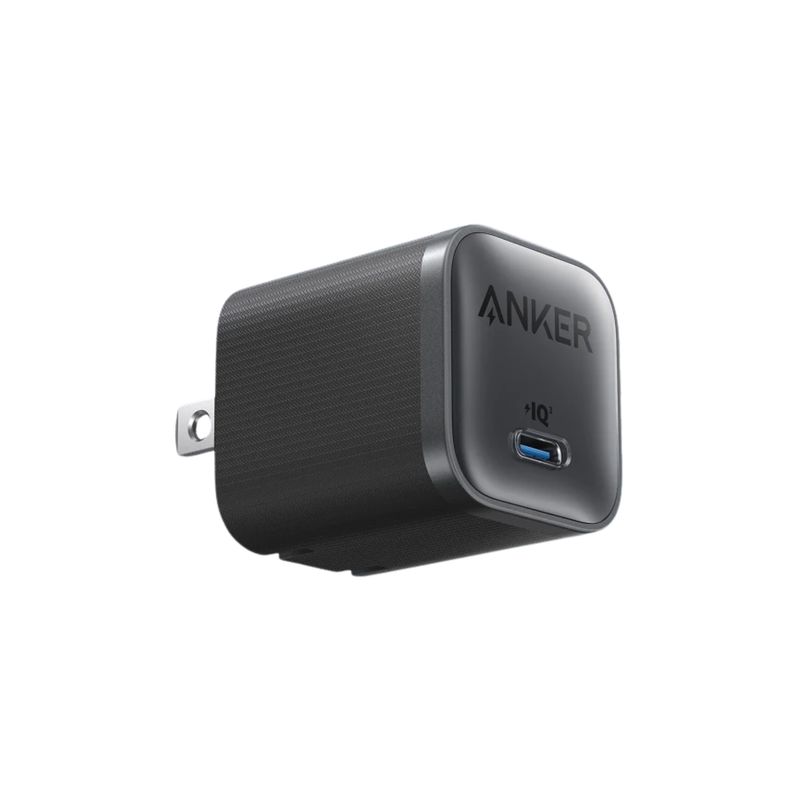 Cargador de Pared Nano 45W USB-C GaN Negro – Anker
