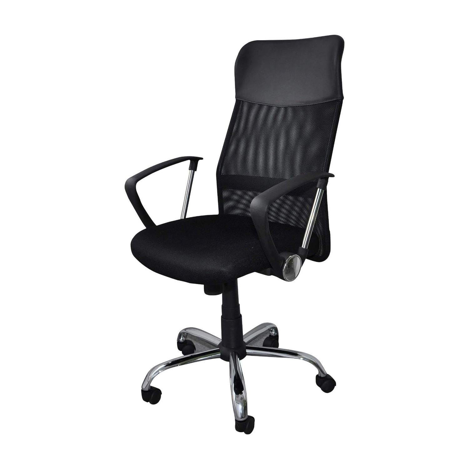 Silla Ejecutiva Turín con Reposabrazos Negro – Xtech